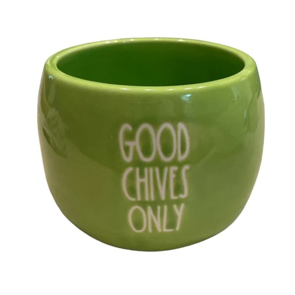 LMT: Two Rae Dunn GOOD CHIVES ONLY Mini Bowl Artisan Collection By Magenta